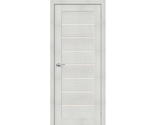 Дверь комплект с коробкой и наличниками Bravo ЭКО Браво-22 Bianco Veralinga Magic Fog 200*80