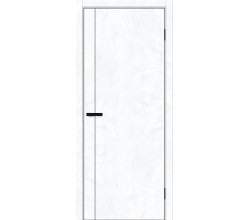 Дверь межкомнатная из эко шпона «Браво-0.10.П» Snow Art глухая