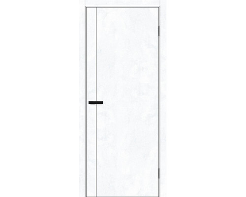 Дверь межкомнатная из эко шпона «Браво-0.10.П» Snow Art глухая