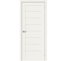 Дверь межкомнатная «Браво-22» White Mix остекление Magic Fog