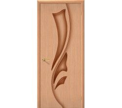 Дверь межкомнатная шпонированная «Эксклюзив» Дуб Ф-05 (Шпон файн-лайн) глухая