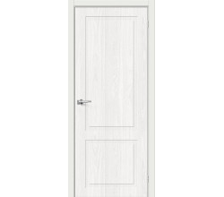 Дверь межкомнатная из эко шпона «Граффити-12» White Dreamline глухая