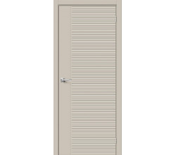 Дверь межкомнатная крашенная «Граффити-33.0» Creamy (Эмаль) глухая
