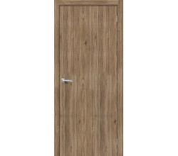 Дверь межкомнатная из эко шпона «Браво-0» Original Oak глухая