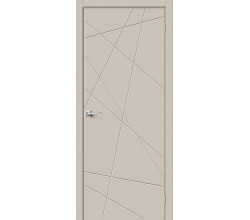 Дверь межкомнатная «Граффити-5.Д.П» Cream Silk глухая