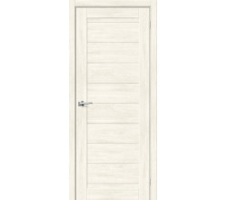Дверь межкомнатная из эко шпона «Браво-21» Nordic Oak глухая
