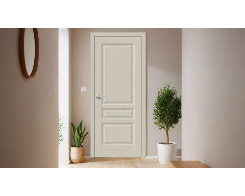 Дверь межкомнатная «Неоклассик-34» Cream Silk глухая