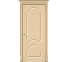 Дверь межкомнатная шпонированная «Афина» Ф-22 (БелДуб) (Шпон файн-лайн) глухая