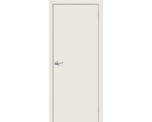 Ламинированная межкомнатная дверь «Гост-0» Л-14 (Белый) глухая