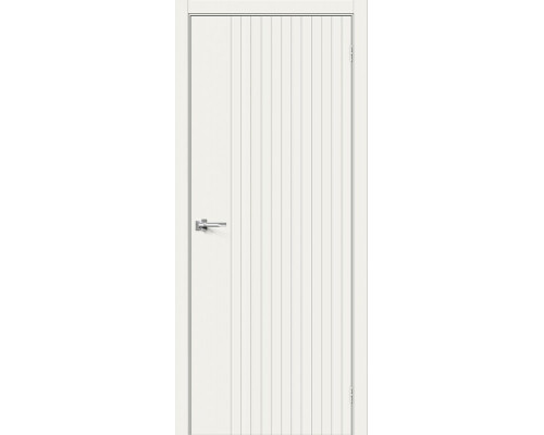 Дверь межкомнатная крашенная «Граффити-32» Whitey (Эмаль) глухая