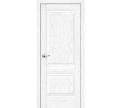 Дверь межкомнатная из эко шпона «Прима-2» Snow Melinga глухая
