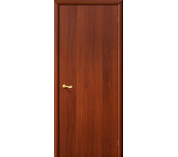 Ламинированная межкомнатная дверь «Гост» Итальянский орех глухая