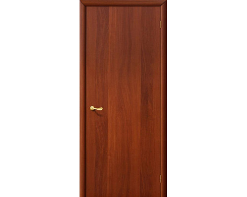 Ламинированная межкомнатная дверь «Гост» Итальянский орех глухая