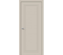 Дверь межкомнатная крашенная «Граффити-20» Creamy (Эмаль) глухая