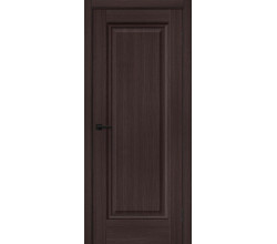 Дверь межкомнатная из эко шпона «Прима-0» Wenge Melinga глухая
