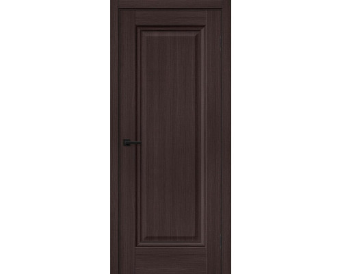 Дверь межкомнатная из эко шпона «Прима-0» Wenge Melinga глухая