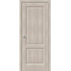 Дверь межкомнатная из эко шпона «Неоклассик-32» Cappuccino Melinga глухая