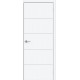 Дверь межкомнатная «Граффити-2.Д.П» White Silk глухая