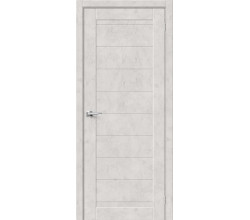 Дверь межкомнатная из эко шпона «Браво-21» Look Art глухая