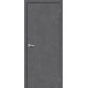 Дверь межкомнатная из эко шпона «Браво-0» Slate Art глухая