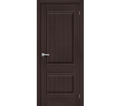 Дверь межкомнатная из эко шпона «Прима-2» Wenge Melinga глухая