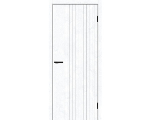 Дверь межкомнатная из эко шпона «Граффити-32» Snow Art глухая