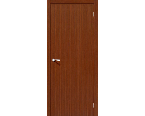 Дверь межкомнатная шпонированная «Соло 0.V» Ф-15 (Макоре) (Шпон файн-лайн) глухая