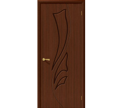 Дверь межкомнатная шпонированная «Эксклюзив» Шоколад (Шпон файн-лайн) глухая