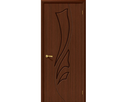 Дверь межкомнатная шпонированная «Эксклюзив» Шоколад (Шпон файн-лайн) глухая