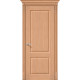 Дверь межкомнатная шпонированная «Статус-12» Дуб Ф-01 (Шпон файн-лайн) глухая