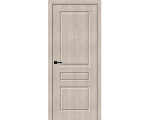 Дверь межкомнатная из эко шпона «Скинни-14» Cappuccino Melinga глухая