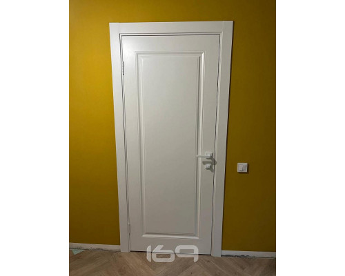 Дверь межкомнатная «Скинни-10» Whitey глухая