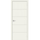 Дверь межкомнатная крашенная «Граффити-1» Whitey (Эмаль) глухая