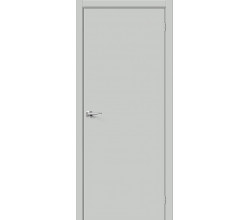 Дверь межкомнатная «Браво-0.П» Grey Silk глухая