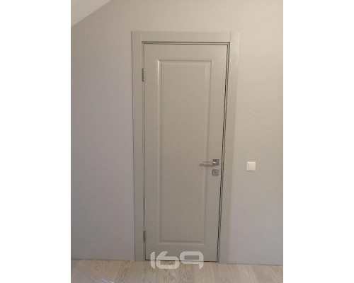 Дверь межкомнатная «Скинни-10» Whitey глухая