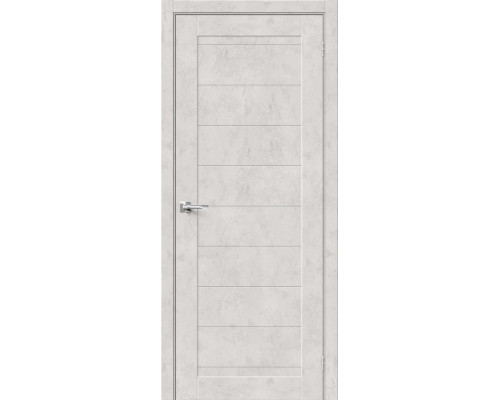 Дверь межкомнатная из эко шпона «Браво-21» Look Art глухая