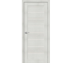 Дверь комплект с коробкой и наличниками Bravo ЭКО Браво-22 Bianco Veralinga Magic Fog 200*60