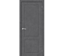 Дверь межкомнатная из эко шпона «Граффити-12» Slate Art глухая