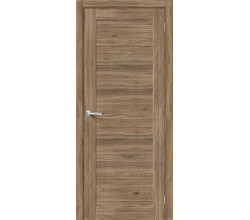 Дверь межкомнатная из эко шпона «Браво-21» Original Oak глухая