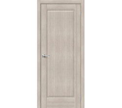 Дверь межкомнатная из эко шпона «Прима-10» Cappuccino Melinga глухая