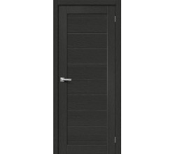 Дверь межкомнатная из эко шпона «Браво-21» Stormy Wood глухая