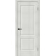 Дверь межкомнатная из эко шпона «Неоклассик-32» Bianco Melinga глухая