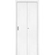 Дверь межкомнатная из эко шпона «Браво-0» Snow Melinga глухая