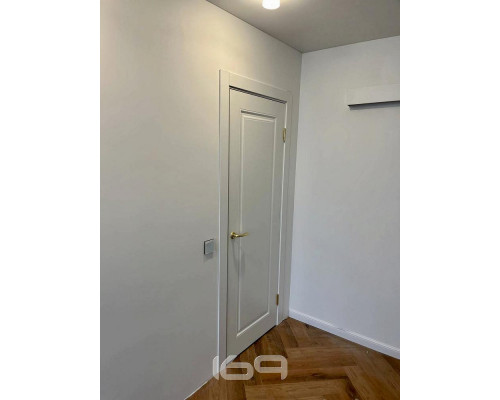 Дверь межкомнатная «Прима-10» White Matt глухая