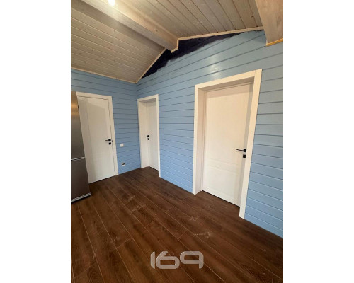 Дверь межкомнатная крашенная «Граффити-12» Whitey (Эмаль) глухая