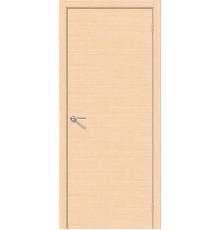 Дверь межкомнатная шпонированная «Соло 0.H» Ф-22 (БелДуб) (Шпон файн-лайн) глухая
