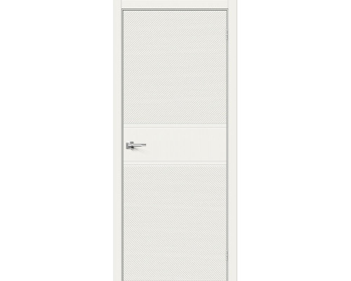 Дверь межкомнатная крашенная «Граффити-27» Whitey (Эмаль) глухая