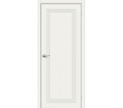 Дверь межкомнатная крашенная «Граффити-20» Whitey (Эмаль) глухая