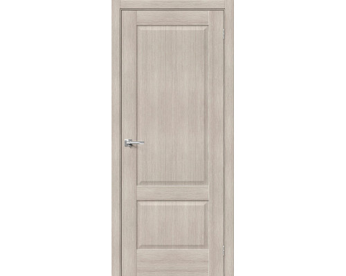 Дверь межкомнатная из эко шпона «Прима-12» Cappuccino Melinga глухая