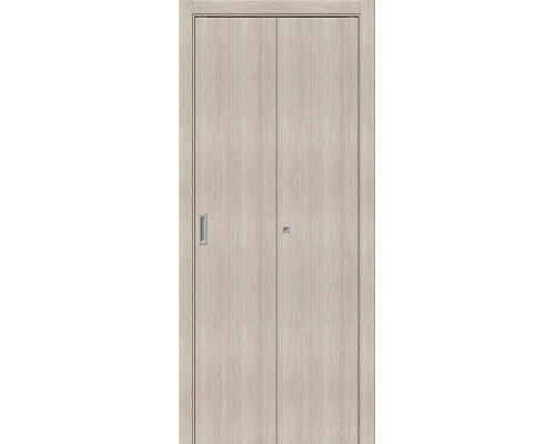 Дверь межкомнатная из эко шпона «Браво-0» Cappuccino Melinga глухая